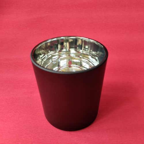 Black and Silver Jar