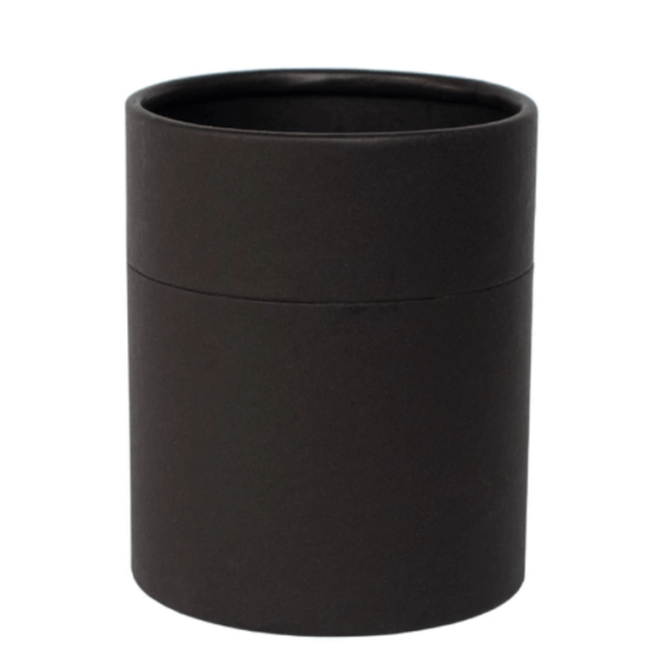 Black Paper Candle Tube