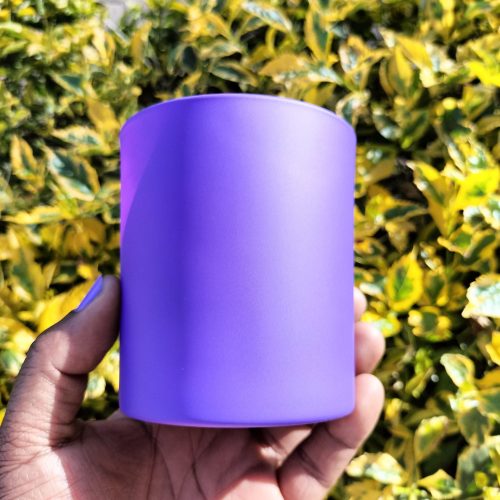 Purple Matte Jar