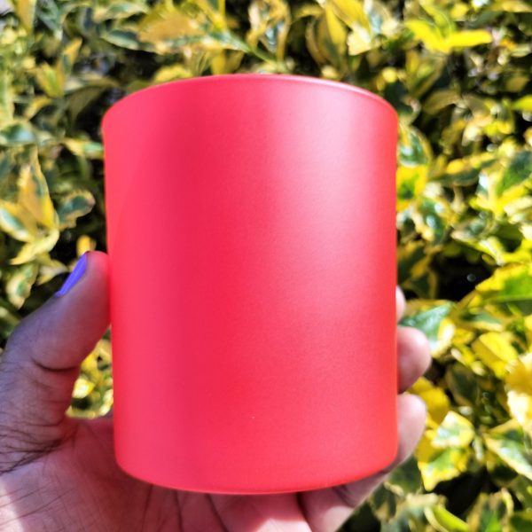 Red Matte Jar