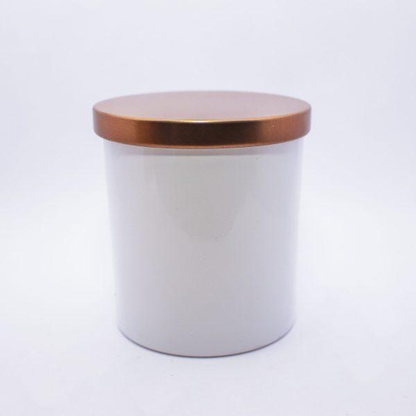 White Glossy Jar <br> Arabian Nights scented candle